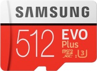 Купить карта памяти Samsung EVO Plus 100 Mb/s microSDXC UHS-I U3 (512Gb) по цене от 2299 грн.