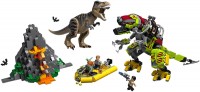 Купить конструктор Lego T.Rex vs Dino-Mech Battle 75938  по цене от 13499 грн.