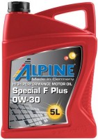 Купить моторное масло Alpine Special F Plus 0W-30 5L  по цене от 1586 грн.