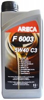 Купить моторное масло Areca F6003 5W-40 C3 1L  по цене от 285 грн.