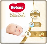 Купити підгузки Huggies Elite Soft 2 (/ 25 pcs) за ціною від 355 грн.