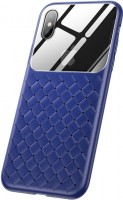 Купить чохол BASEUS Glass And Weaving Case for iPhone X/Xs: цена от 229 грн.