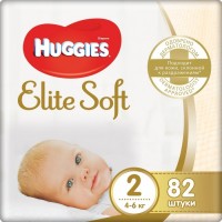 Купити підгузки Huggies Elite Soft 2 (/ 82 pcs) за ціною від 729 грн.