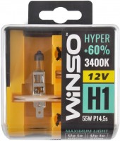 Купить автолампа Winso Hyper +60 H1 2pcs: цена от 123 грн.