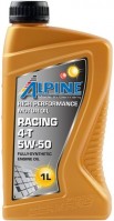 Купить моторное масло Alpine Racing 4T 5W-50 1L  по цене от 301 грн.