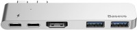 Купити кардридер / USB-хаб BASEUS Thunderbolt C+ Dual Type-C to USB3.0/HDMI/Type-C  за ціною від 1999 грн.
