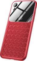 Купить чехол BASEUS Glass And Weaving Case for iPhone Xr  по цене от 329 грн.