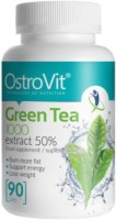 Купить сжигатель жира OstroVit Green Tea 1000 90 tab  по цене от 240 грн.