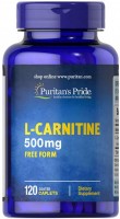 Купить спалювач жиру Puritans Pride L-Carnitine 500 mg 60 cap: цена от 453 грн.