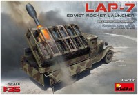 Купить сборная модель MiniArt LAP-7 Soviet Rocket Launcher (1:35)  по цене от 1706 грн.
