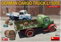 Купити збірна модель MiniArt German Cargo Truck L1500S (1:35)  за ціною від 1395 грн.