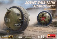 Купить сборная модель MiniArt Soviet Ball Tank Sharotank (1:35)  по цене от 1088 грн.