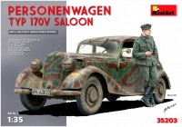 Купить збірна модель MiniArt Personenwagen Typ 170V Saloon (1:35): цена от 1317 грн.