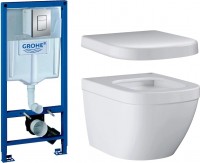 Купити інсталяція для туалету Grohe Euro 39328CB0 WC  за ціною від 14487 грн.