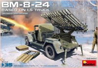 Купити збірна модель MiniArt BM-8-24 Bassed on 1.5 Truck (1:35)  за ціною від 1815 грн.