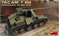 Купити збірна модель MiniArt Tacam T-60 Romanian 76-mm SPG (1:35)  за ціною від 1235 грн.