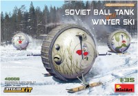 Купить сборная модель MiniArt Soviet Ball Tank with Winter Ski (1:35): цена от 1539 грн.
