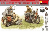 Купить сборная модель MiniArt U.S. Motorcycle Repair Crew (1:35)  по цене от 1458 грн.