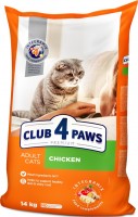 Купити корм для кішок Club 4 Paws Adult Chicken Fillet 2.4 kg  за ціною від 334 грн.