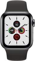 Купити смарт годинник Apple Watch 5 Steel 40 mm Cellular  за ціною від 13990 грн.