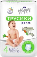 Купити підгузки Bella Baby Happy Pants Maxi 4 (/ 12 pcs) за ціною від 109 грн.