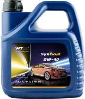 Купити моторне мастило VatOil SynGold 0W-40 4L  за ціною від 2250 грн.