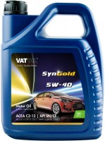 Купити моторне мастило VatOil SynGold 5W-40 5L  за ціною від 1336 грн.