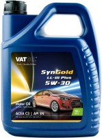 Купить моторное масло VatOil SynGold LL-III Plus 5W-30 5L  по цене от 1545 грн.