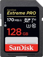 Купить карта памяти SanDisk Extreme Pro V30 SDXC UHS-I U3 (128Gb) по цене от 2101 грн.