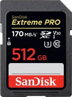 Купити карта пам'яті SanDisk Extreme Pro V30 SDXC UHS-I U3 (512Gb) за ціною від 14432 грн.