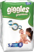 Купити підгузки Giggles Premium 5 (/ 36 pcs) за ціною від 269 грн.