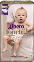 Купити підгузки Libero Touch Open 2 (/ 64 pcs) за ціною від 449 грн.