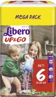 Купить подгузники Libero Up and Go 6 (/ 56 pcs) по цене от 908 грн.