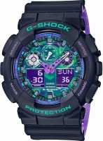 Купити наручний годинник Casio G-Shock GA-100BL-1A  за ціною від 5930 грн.