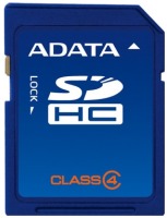 Купити карта пам'яті A-Data SDHC Class 4 за ціною від 91 грн.