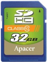 Купити карта пам'яті Apacer SDHC Class 10 за ціною від 179 грн.