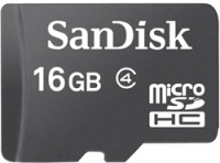 Купити карта пам'яті SanDisk microSDHC Class 4 (16Gb) за ціною від 139 грн.