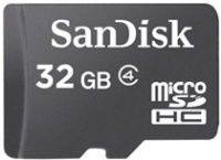 Купить карта памяти SanDisk microSDHC Class 4 (32Gb) по цене от 587 грн.