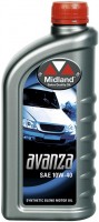 Купить моторное масло Midland Avanza 10W-40 1L  по цене от 437 грн.