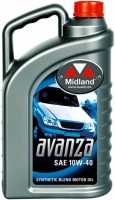 Купить моторное масло Midland Avanza 10W-40 4L  по цене от 1851 грн.