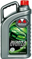 Купити моторне мастило Midland Avanza 5W-30 4L  за ціною від 2013 грн.