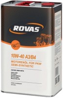 Купить моторное масло Rovas 10W-40 A3/B4 1L  по цене от 297 грн.