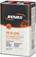 Купить моторное масло Rovas 5W-40 A3/B4 1L  по цене от 336 грн.