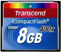 Купити карта пам'яті Transcend CompactFlash 400x (8Gb) за ціною від 467 грн.