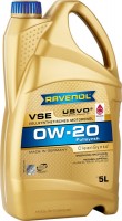 Купить моторне мастило Ravenol VSE 0W-20 5L: цена от 2478 грн.