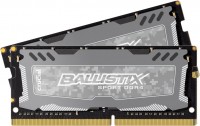 Купити оперативна пам'ять Crucial Ballistix Sport LT SO-DIMM DDR4 2x4Gb за ціною від 4161 грн.