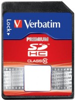 Купити карта пам'яті Verbatim SD Class 10 (SDHC Class 10 32Gb) за ціною від 918 грн.