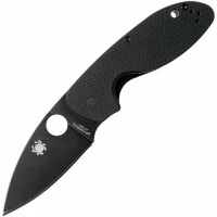 Купить нож / мультитул Spyderco Efficent Black Blade  по цене от 3150 грн.