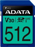Купити карта пам'яті A-Data Premier Pro SDXC UHS-I U3 Class 10 (V30S) (512Gb) за ціною від 3936 грн.
