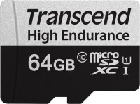 Купити карта пам'яті Transcend microSD 350V (microSDXC 350V 64Gb) за ціною від 400 грн.